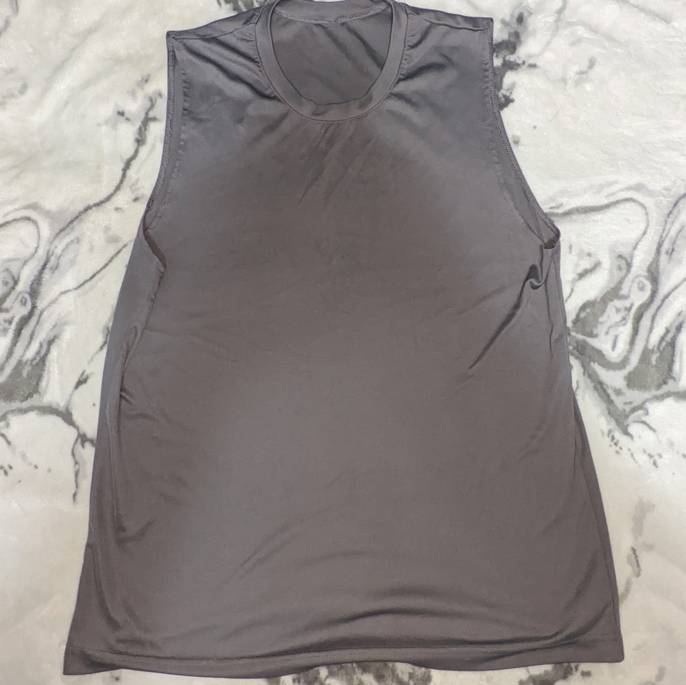 Unipro Grey Men Large Tank Top